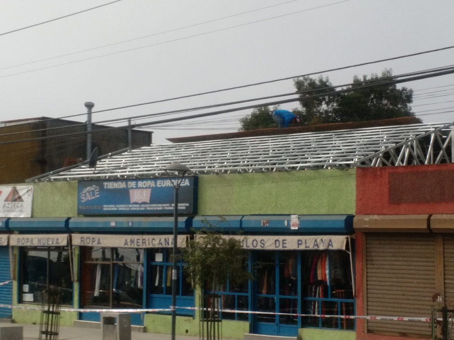 techumbre en  El Quisco