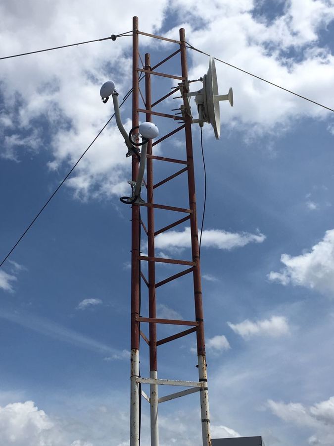 Instalacion de Sistema de Antenas UBIQUITI