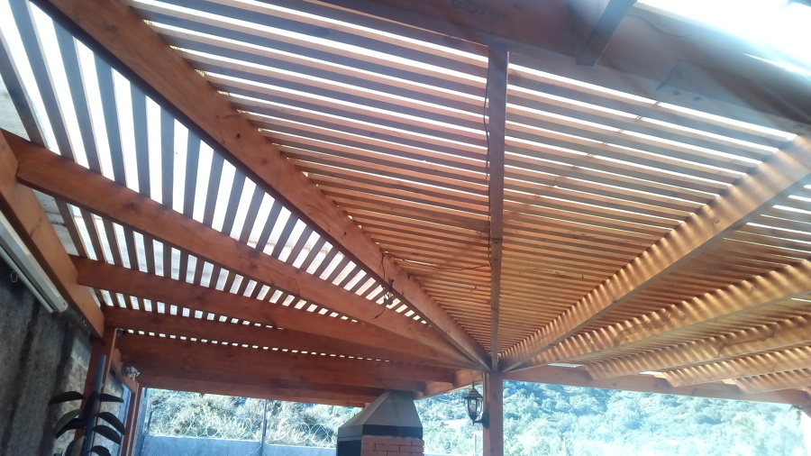 medio punto vigas al aire