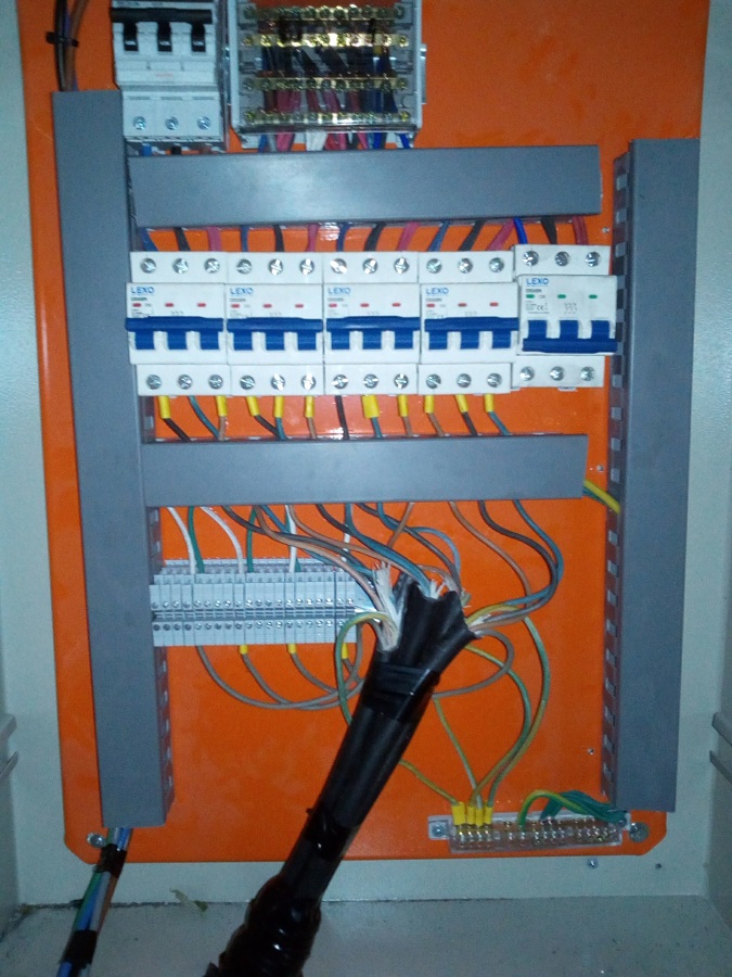 Tirado de linea Eléctrica