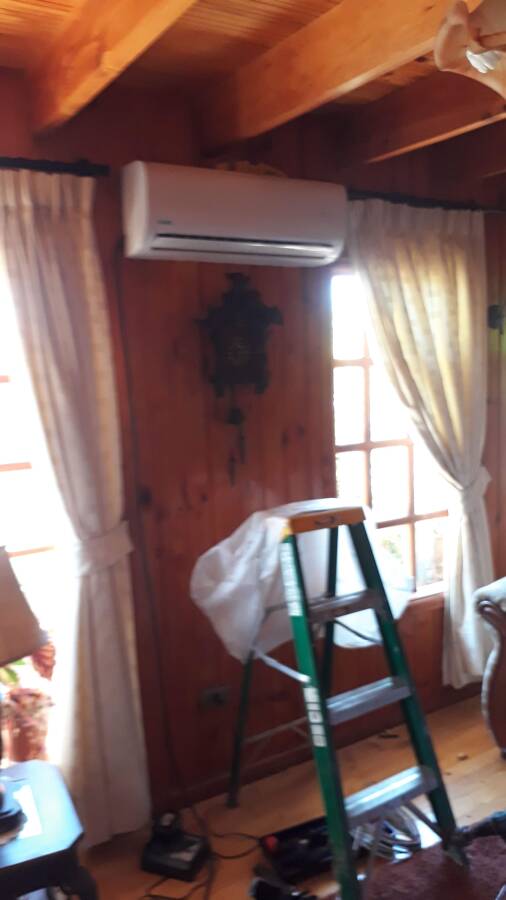 Montaje interior aire acondicionado