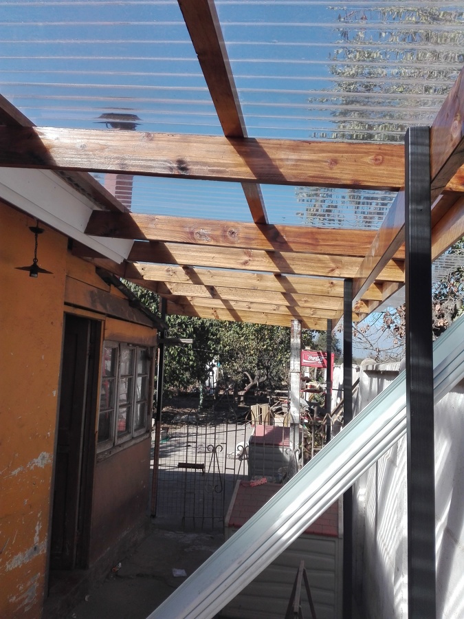 Techo viga a la vista