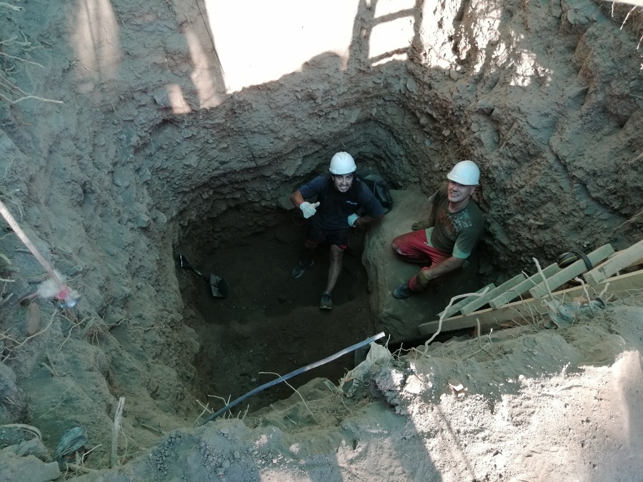 Drenaje de 7 metros de profundidad