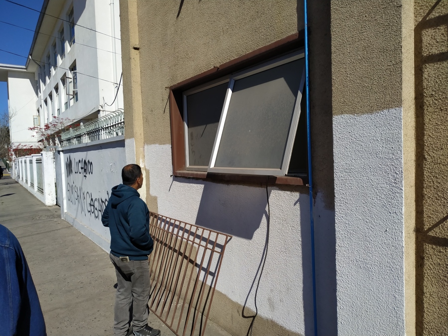 INSTALACION PROTECCION EN UNIVERSIDAD SERENA