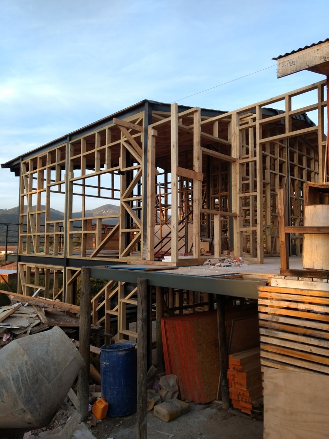 Tabiquería 2x4 impregnada