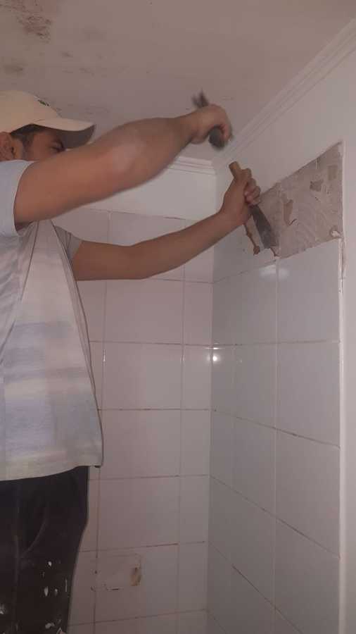 Cambio de ceramica en baño