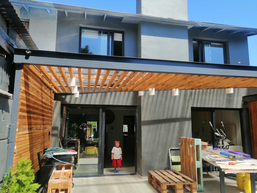 estructura metalica para casa en la reina