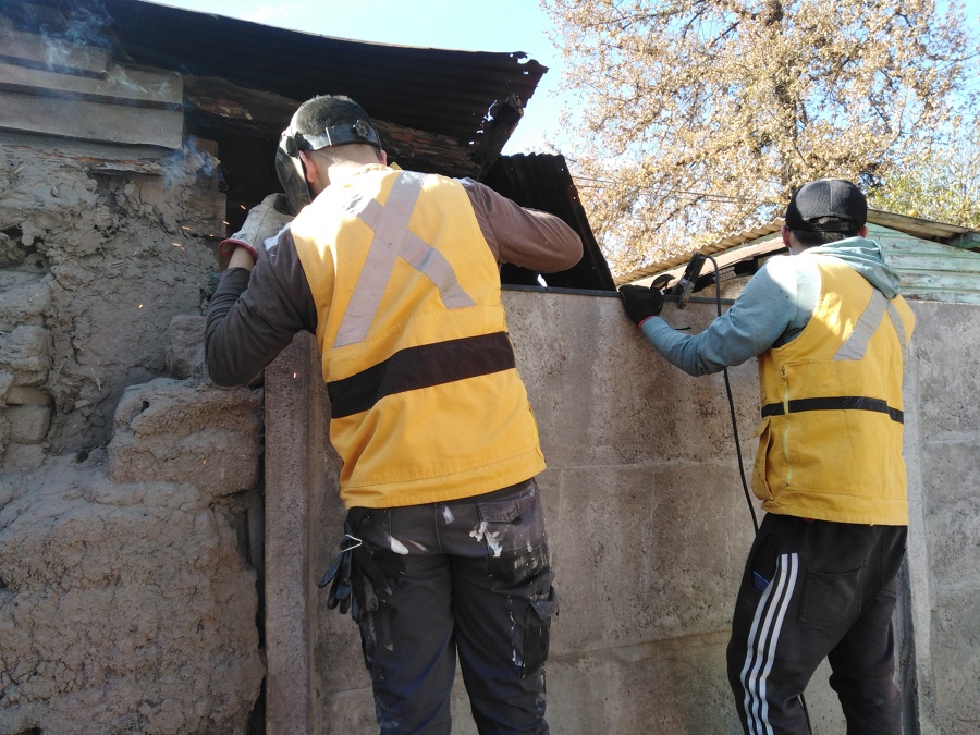 Protección en panderetas