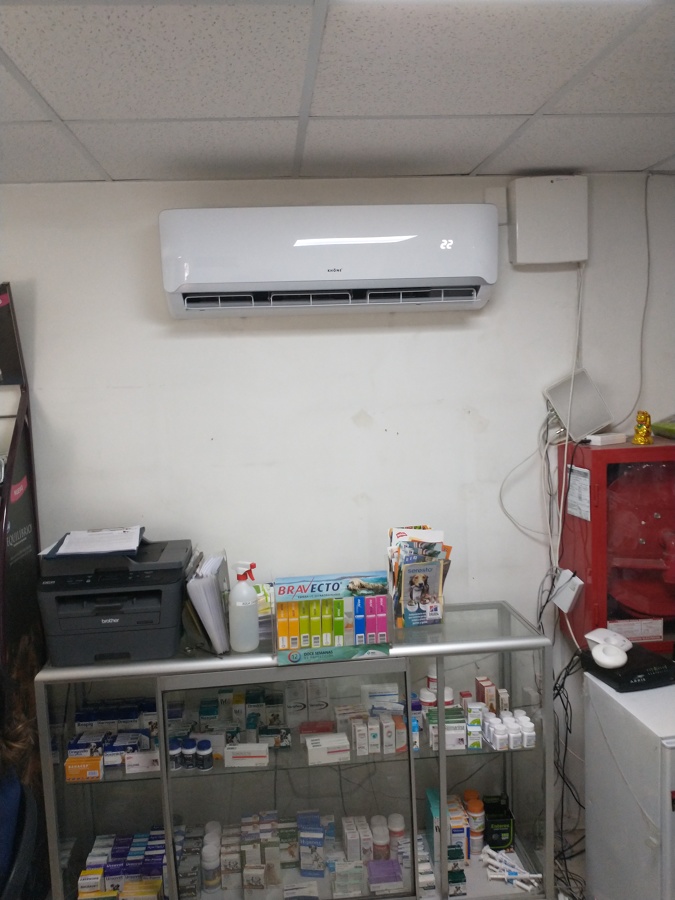 Aire Acondicionado. Split Muro INVERTER 24.000 Btu