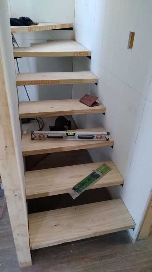 Instalación escalera