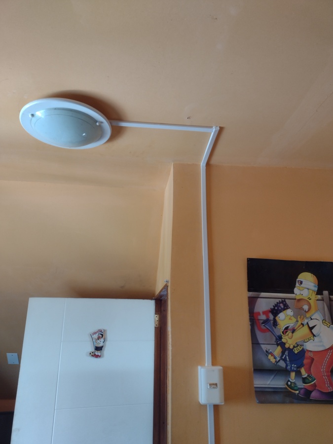 instalación eléctrica sobrepuesto