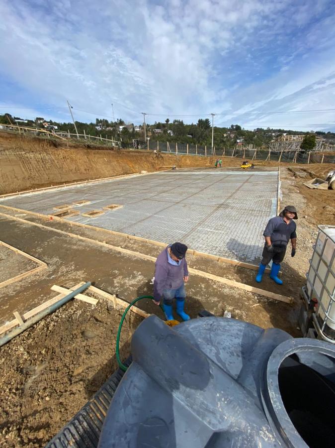 construcción de multicancha