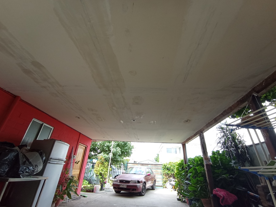 Reparación de cielo  en plancha vulcanita