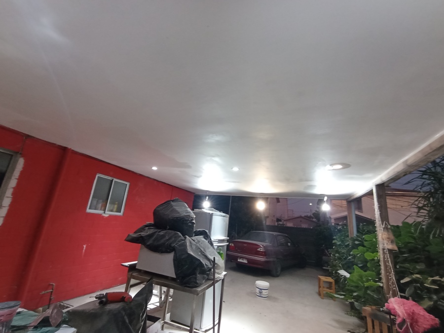 Reparación de cielo  en plancha vulcanita