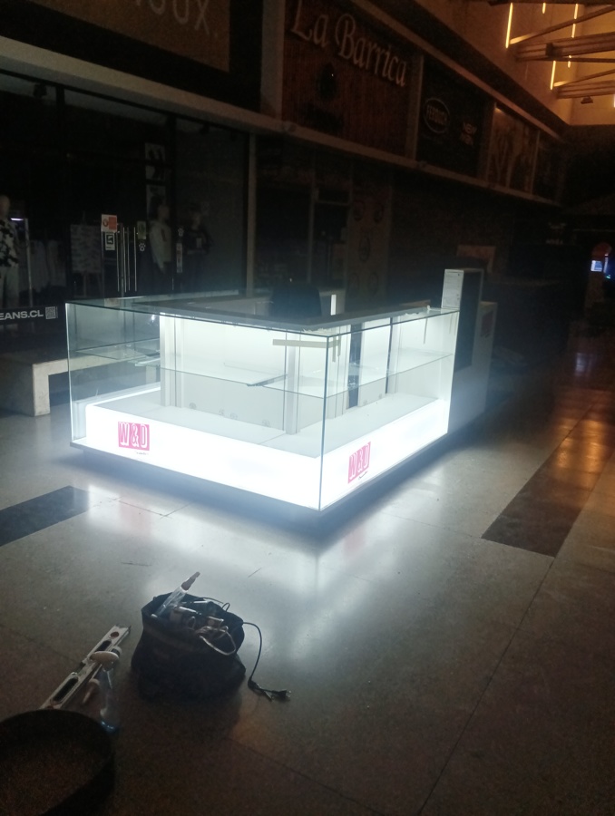 Módulo de venta en mall