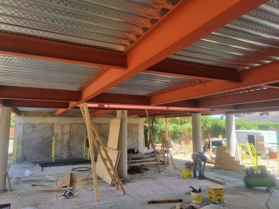 Estructura metálica casa