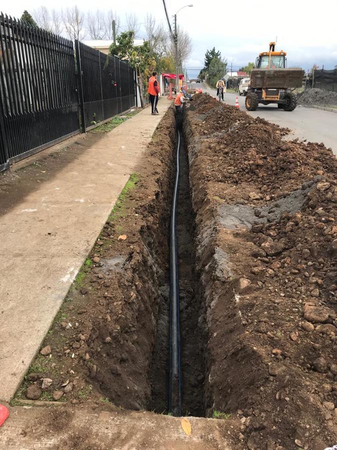 Refuerzo de matriz de agua potable