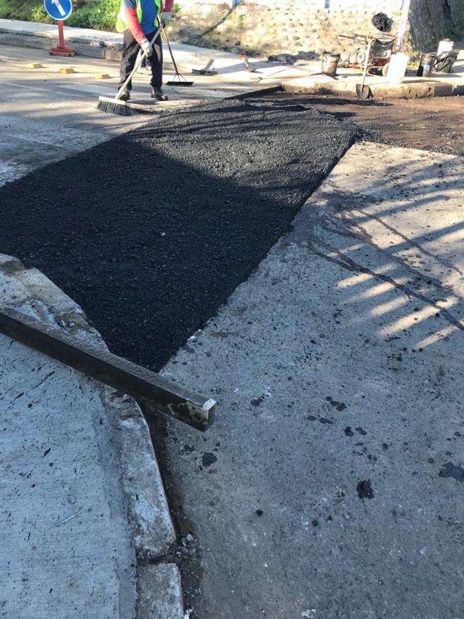 Reposicion de asfalto