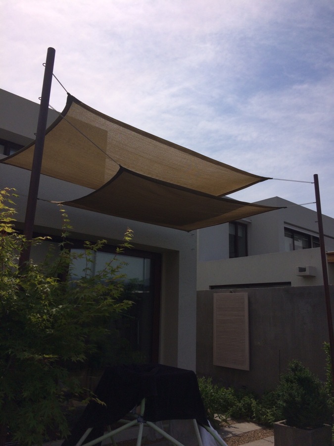 PROYECTO LOS TRAPENSES "Remodelación de fachada, Patio Piscina y Instalación de Toldos" 