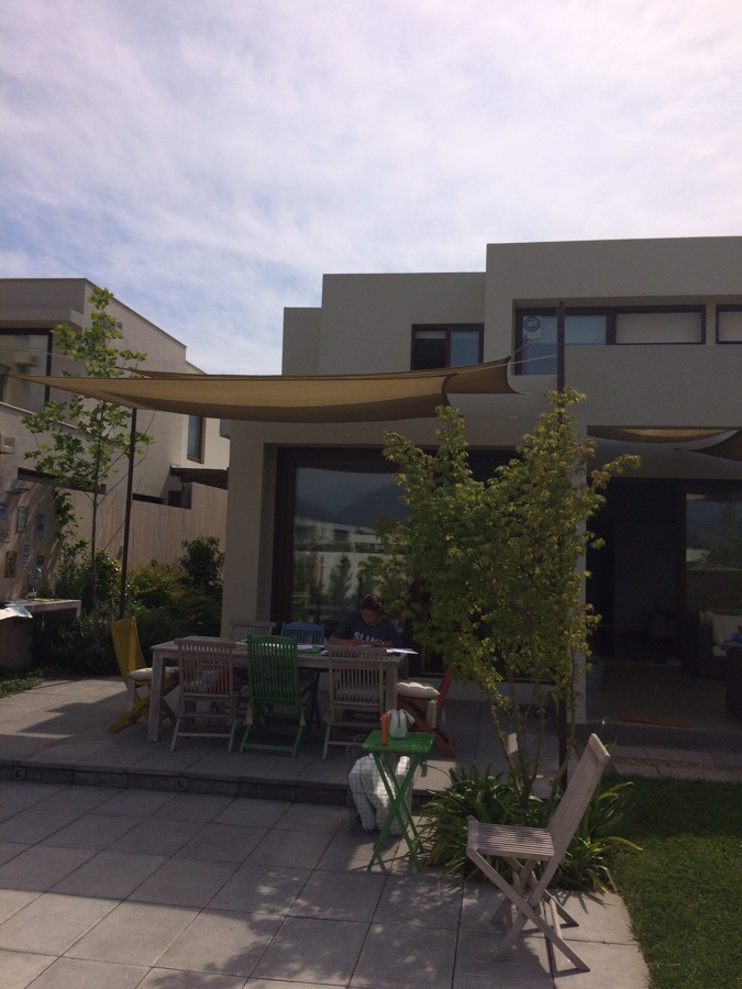 PROYECTO LOS TRAPENSES "Remodelación de fachada, Patio Piscina y Instalación de Toldos" 