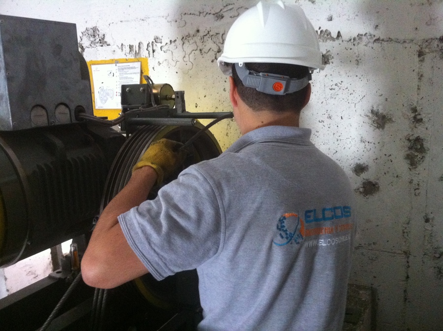 Proceso cambio cables de tracción