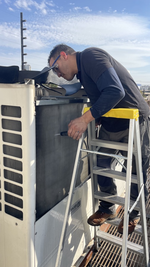 Mantencion de clima industrial