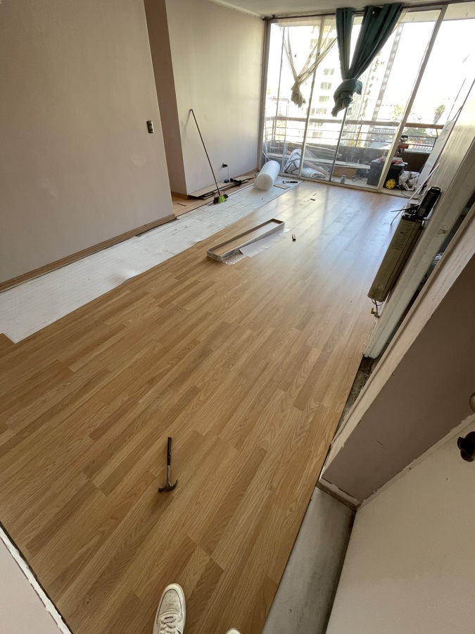 Instalación piso flotante