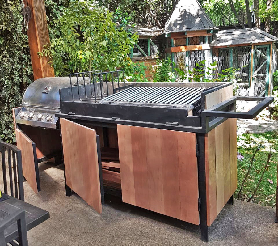 MUEBLE PARRILLA MOVIL