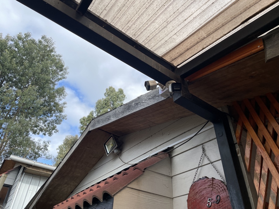 Cámaras Análogas conectadas a DVR