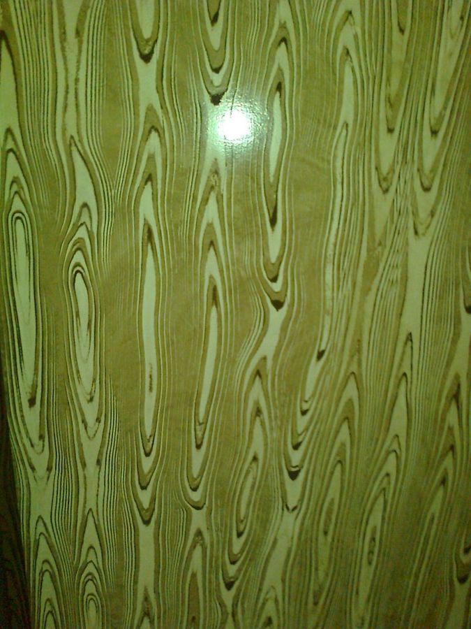 Imitacion de betas de madera con crema al oleo