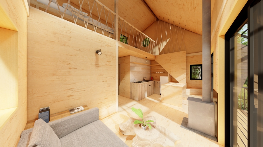 Refugio de Montaña Off-Grid