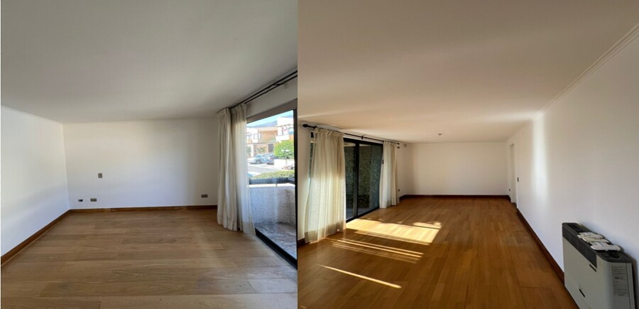 Resultado final – Remodelación interior y pintura | Casa en La Reina