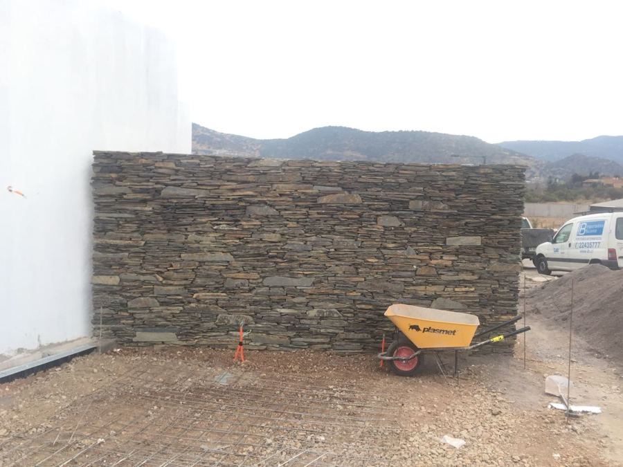 enchape piedra laja milhojas lingotes