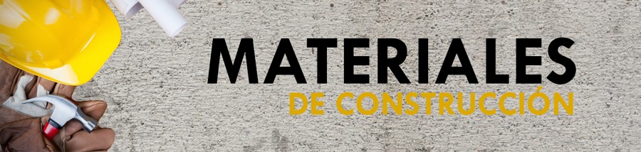 Materiales de construcción