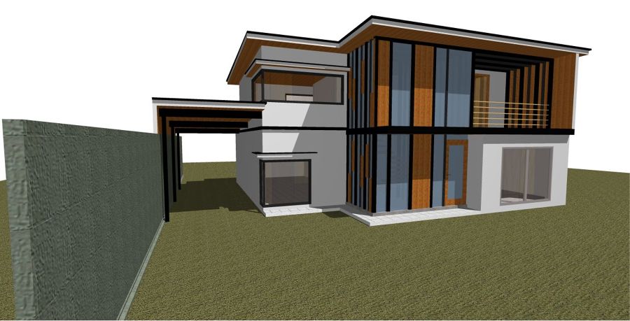 Proyecto de Vivienda Bioclimática.