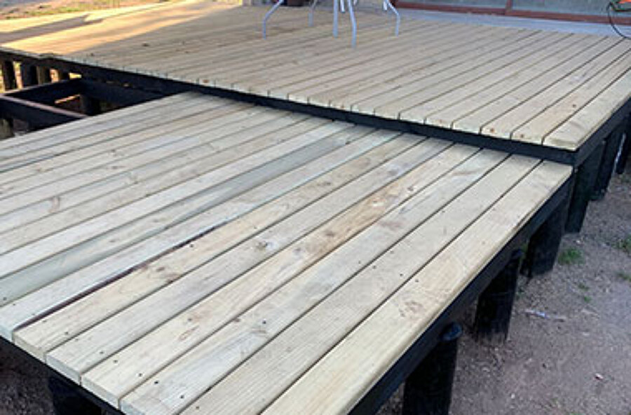 Construcción terrazas deck