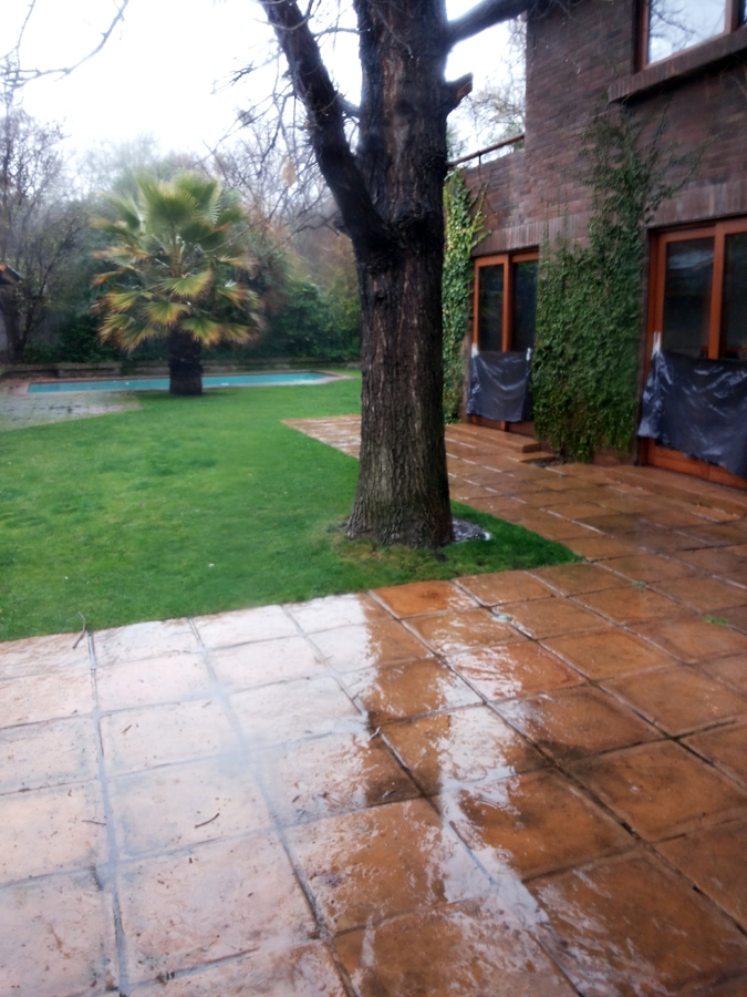 Remodelación fachada las condes