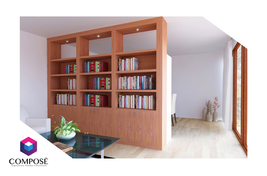 Mueble separador de ambientes