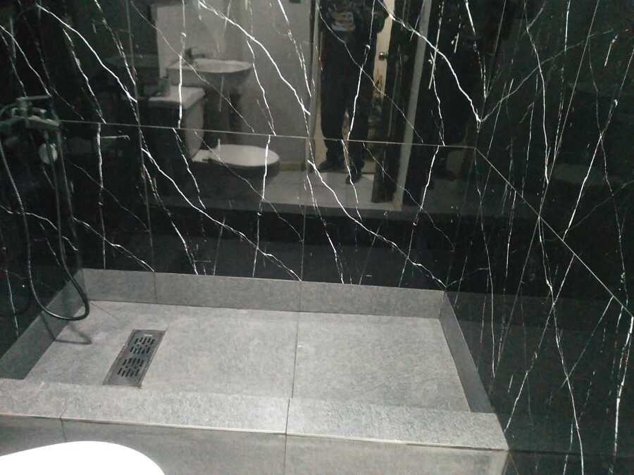 Ducha terminada