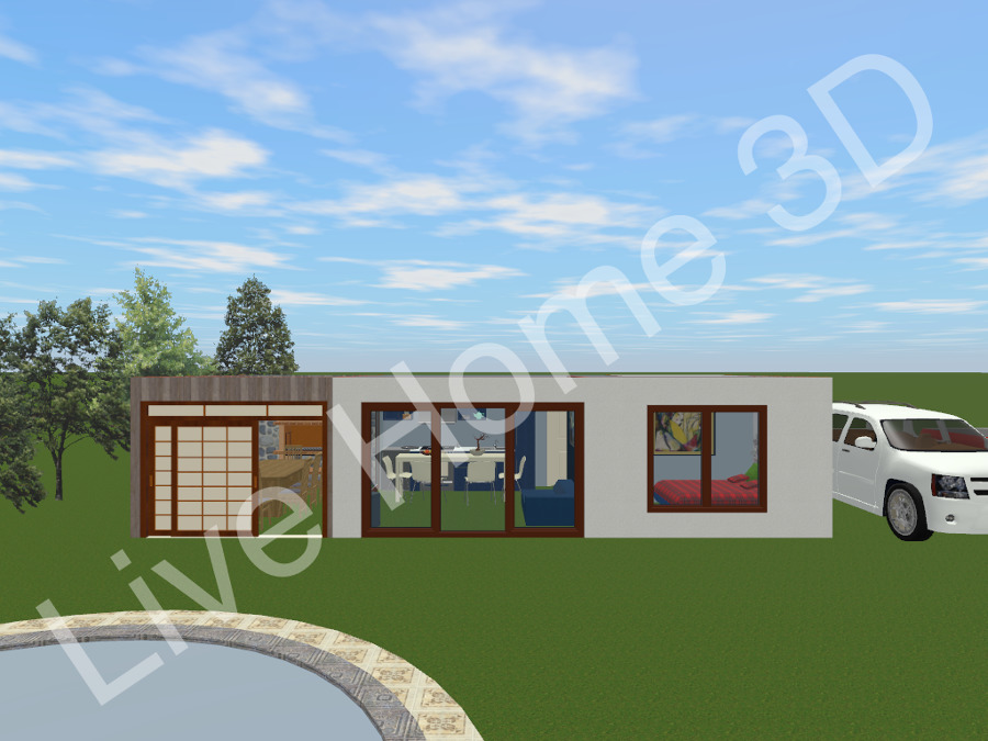 diseño de render Quincho Codegua