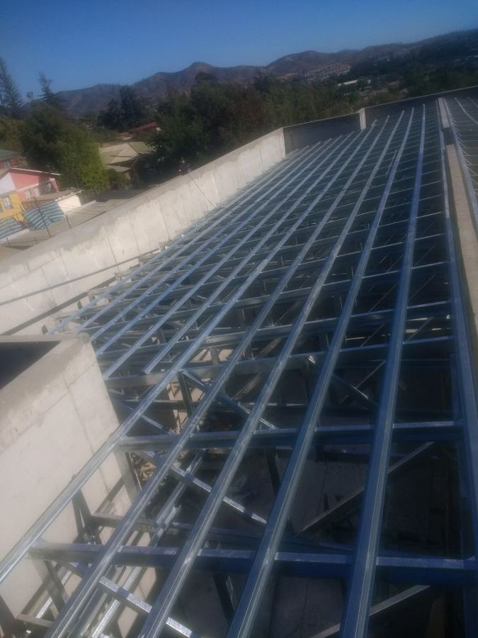 Confección cerchas en metalcon