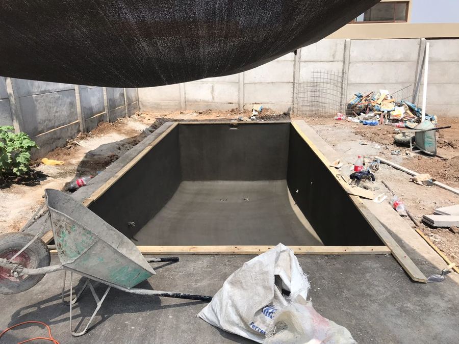 Construcción de Piscina