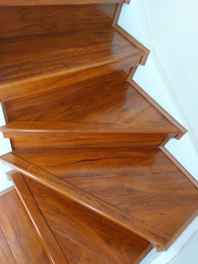 escalera remodelada
