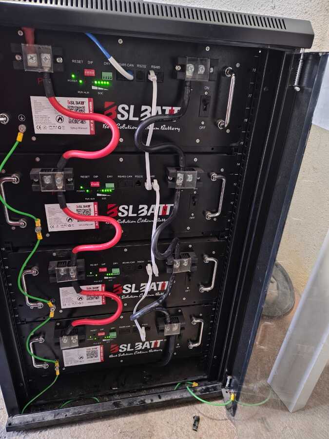 Proyecto 10kw hibrido 20kw baterías La Gonzalina Rancagua
