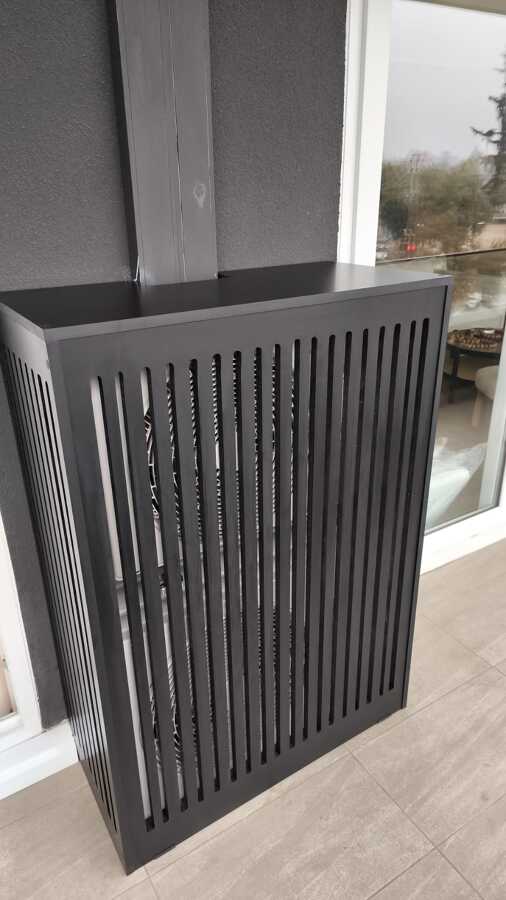 MUEBLE DE CALEFON - NEGRO OBSIDIANA