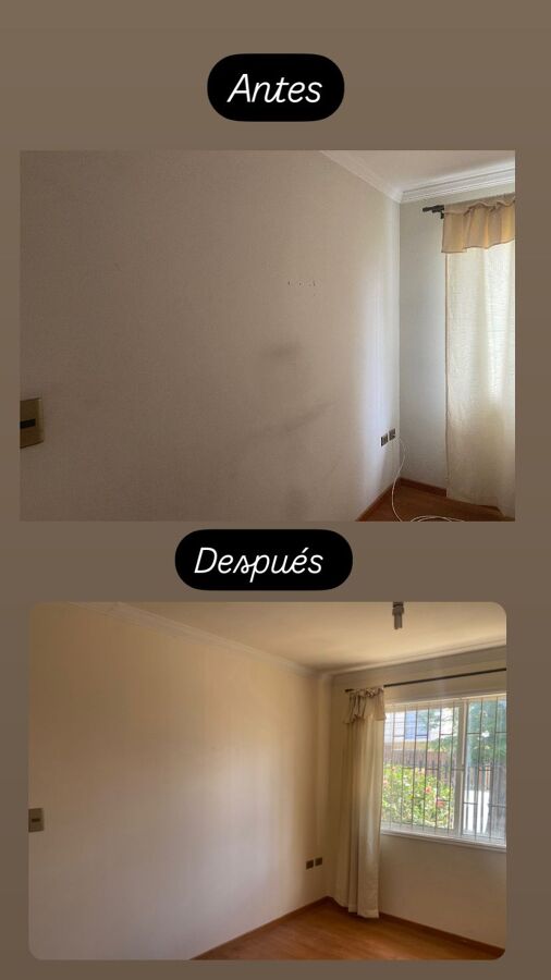 Pintura interior casa deshabitada