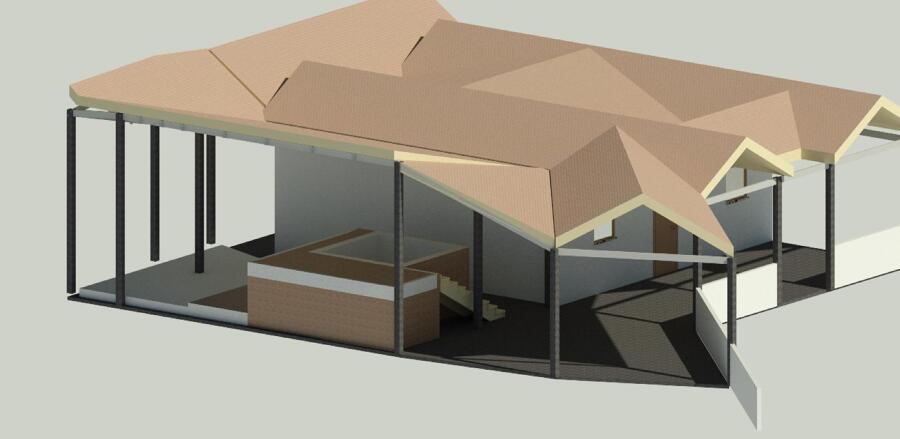 Renovación terraza, Condominio los Maquis, Curacaví.