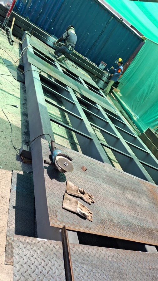 FABRICACION BASE ESTRUCTURAS PARA EQUIPOS DE EXTRACCION