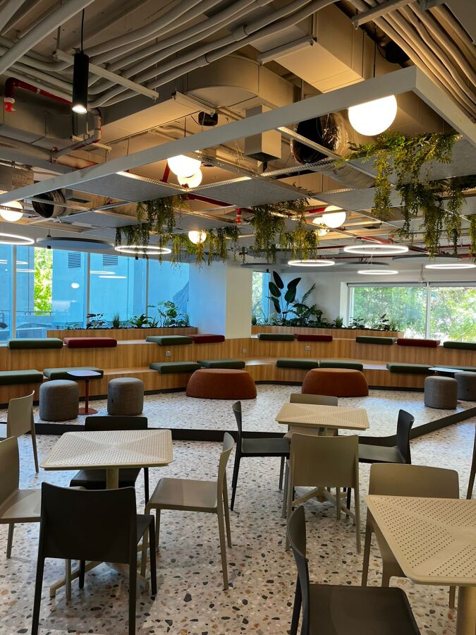 Open plan