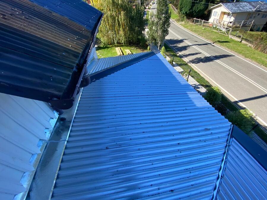 Techumbre para casona alemana en los bajos frutillar